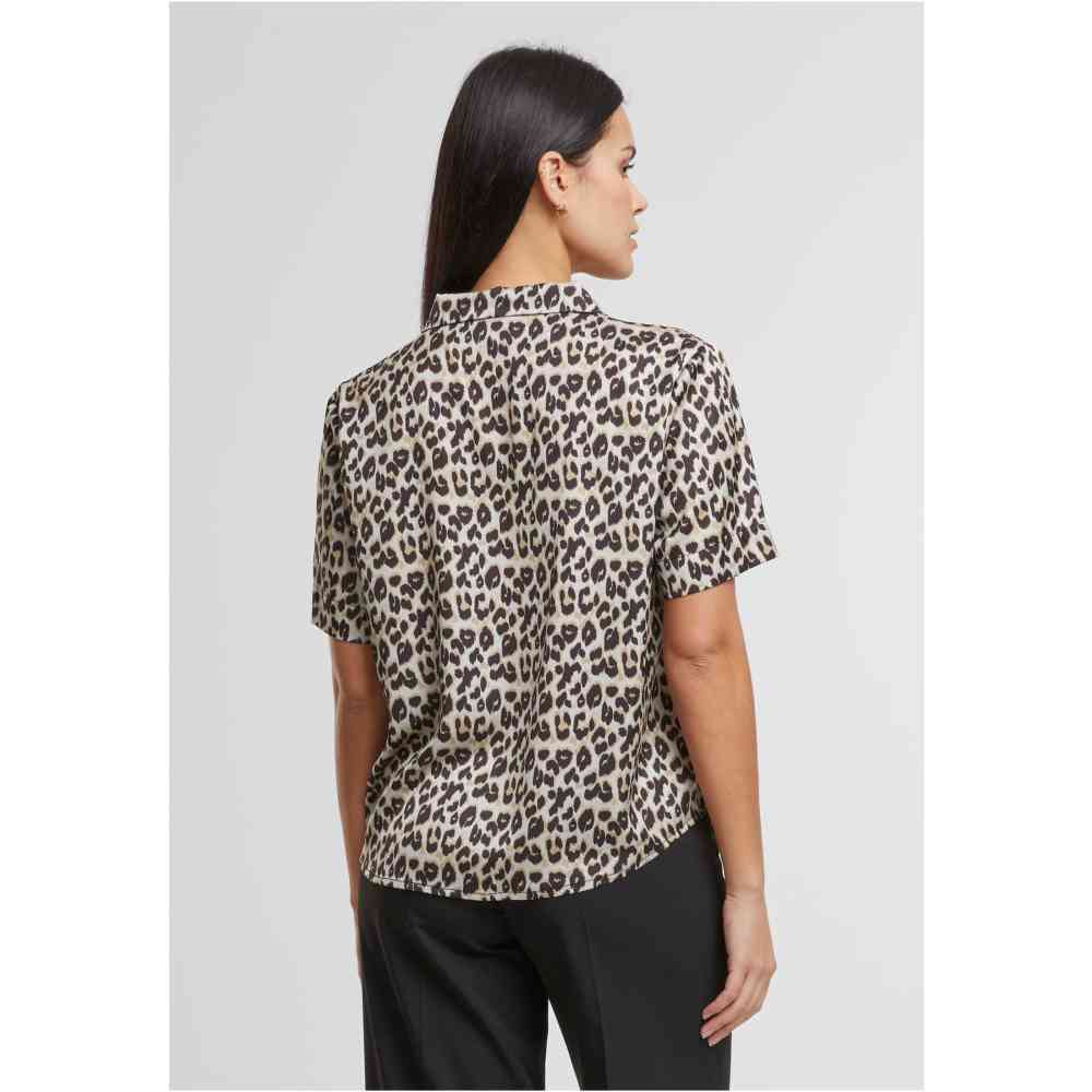 Urban Classics - Leo Resort Bluse - Braun